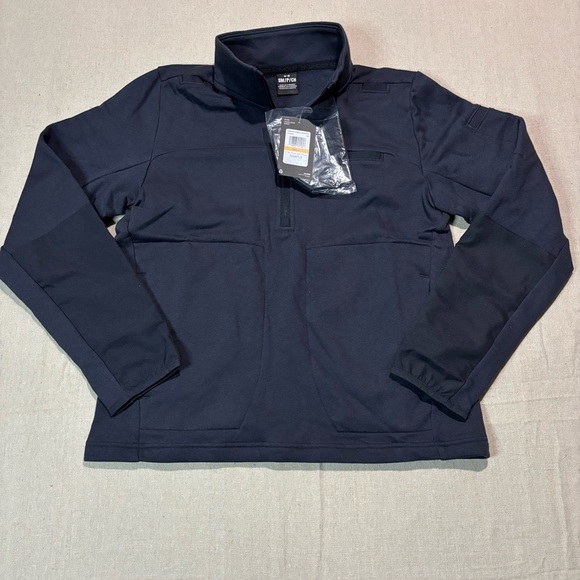 NWT Women’s Under Armour UA Rival Fleece Tactical Job 1/4 Zip Sweatshirt Sz Sm - Picture 1 of 5